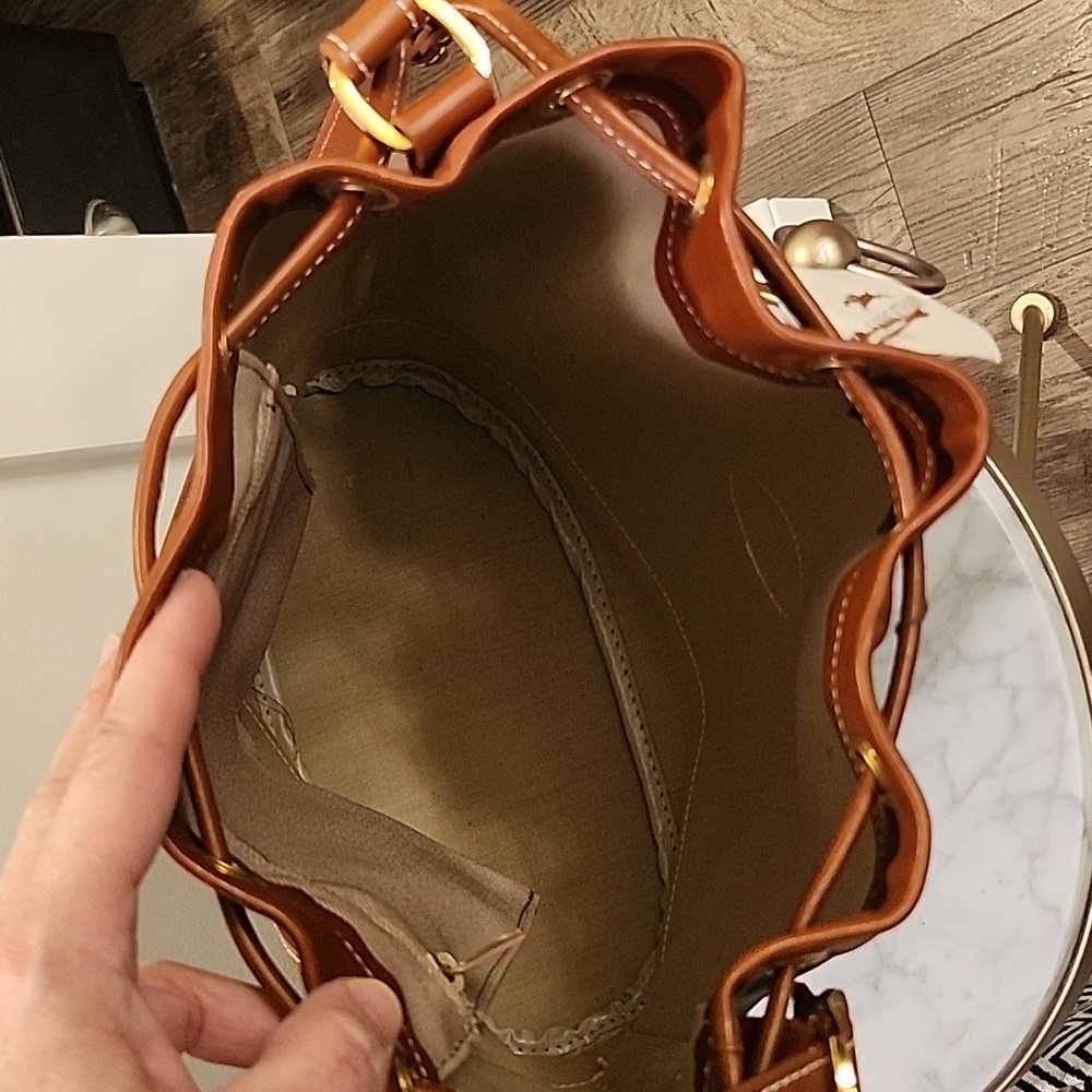 Longchamp Drawstring Crossbody Bag - Picture 7 of 9